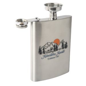 Ozark trail flask with funnel 7.5oz durable stainless steel